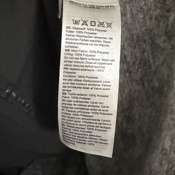 Mammut Jacket Womens Large Gray Fleece Lined Kachemak Full Zip Hooded Outdoor - Picture 6 of 12